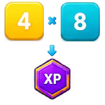 Resultado maior que 9 vira XP